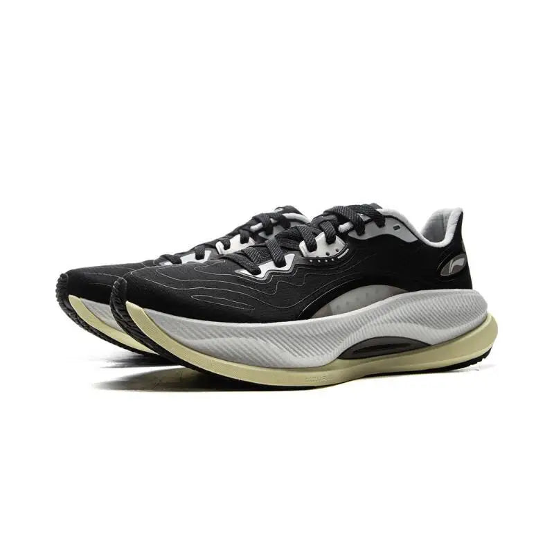 Li-Ning Men YUEYING 4 PRO Cushion Running Shoes BOOM Cushion PROBAR LOC Stable Support Anti-Slip Sport Shoes Sneakers ARHV007
