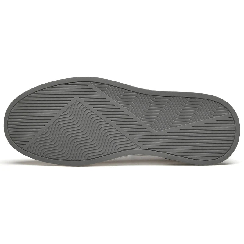 Elegant Genuine Leather Slip-On Oxfords