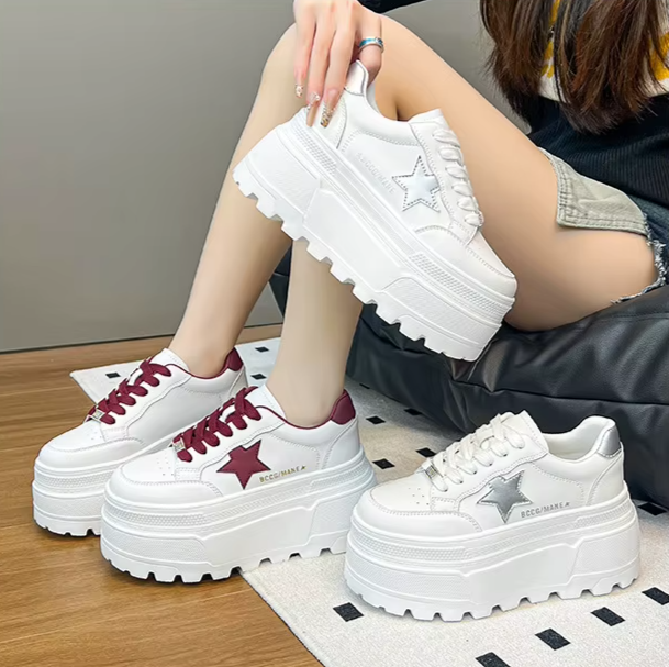 Platform Wedge Sneakers