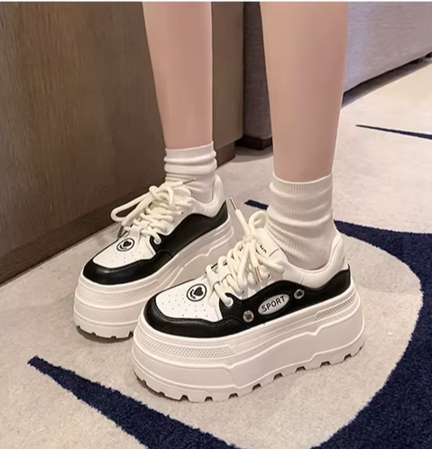 Thick Platform Breathable Sneakers