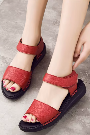 Handmade Retro Leather Summer Sandals