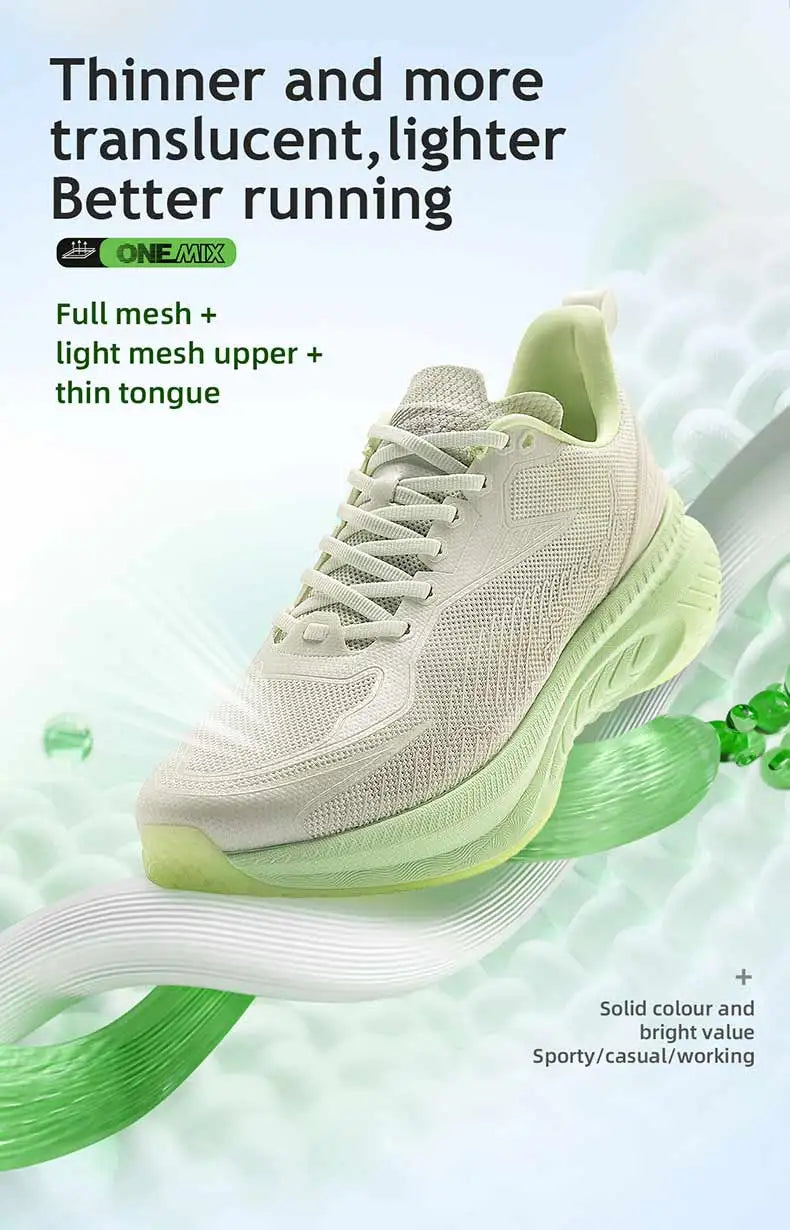 Shock-Absorbing Lightweight Running Sneakers