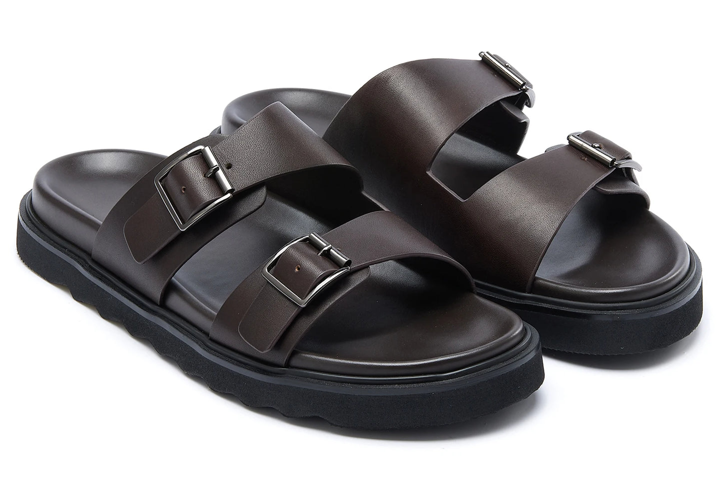 Trendy Leather Non-slip Sandals