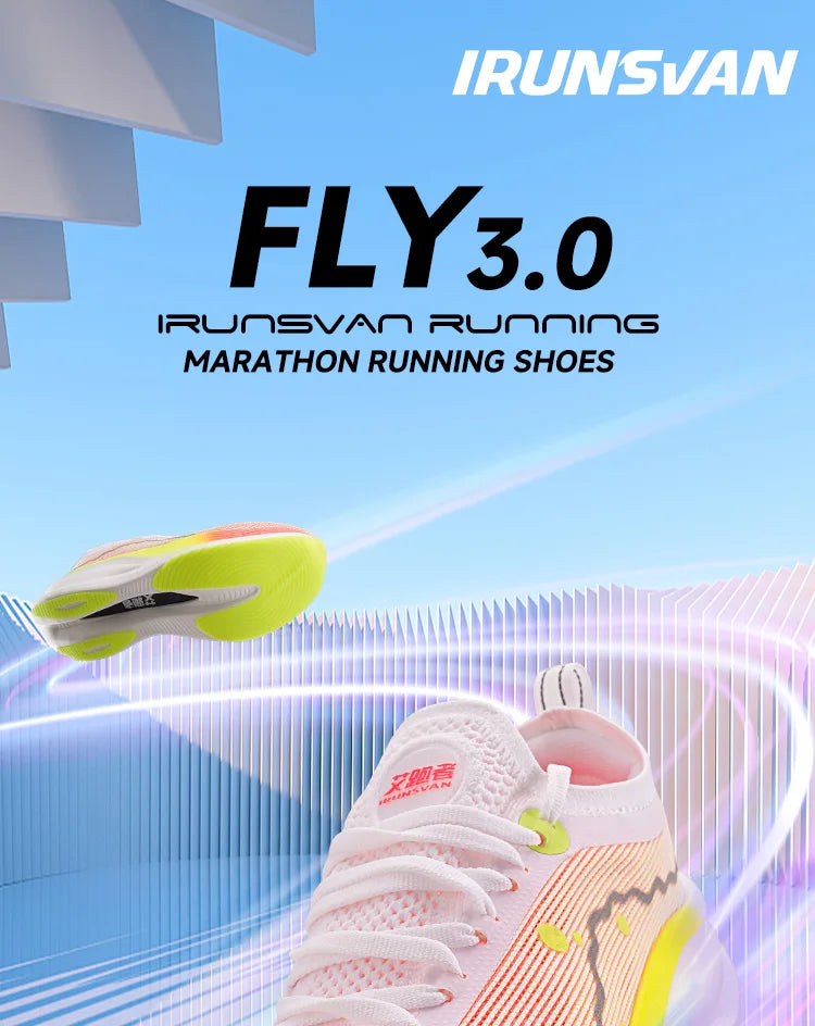 Full palm carbon plate Running Shoes Suitable for Heavy Runners Sport Shoes Non-slip Outdoor Athletic Sneakers