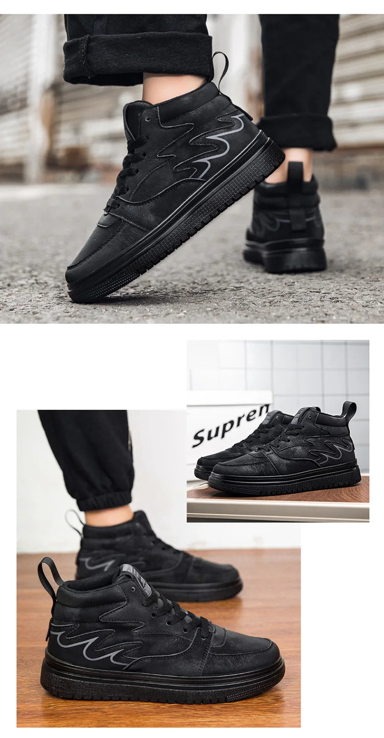 Mixed Slip-On Sneakers