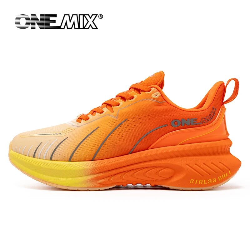 Cushioning Running Shoes Suitable Heavy Runners Lace Up Sports unisex Non-slip Outdoor Athletic Sneakers