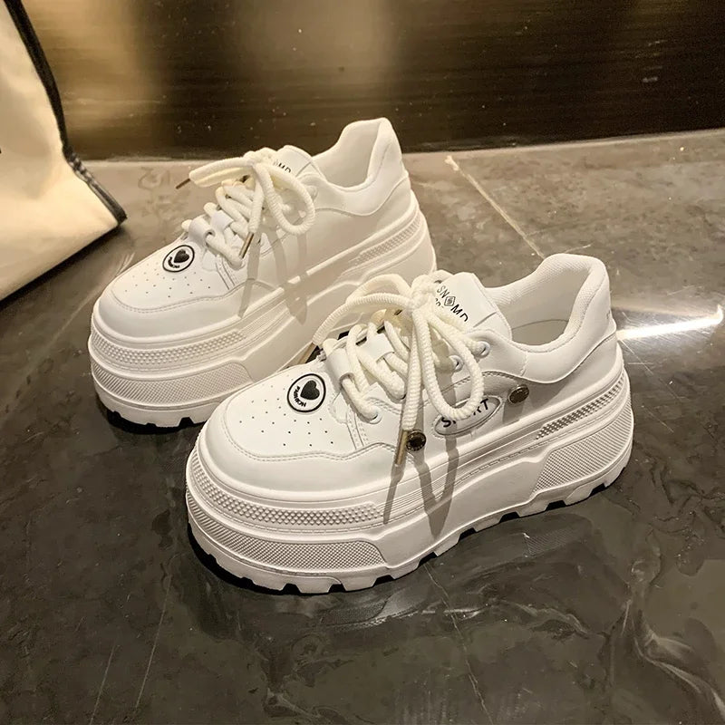 Thick Platform Breathable Sneakers