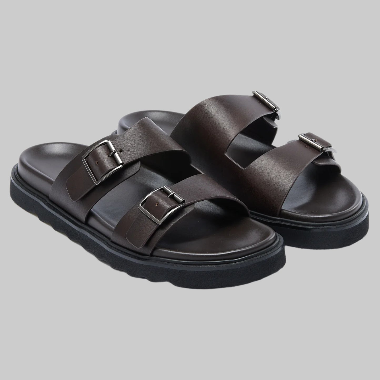 Trendy Leather Non-slip Sandals