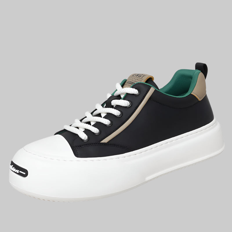 Leather Platform Classic Sneakers