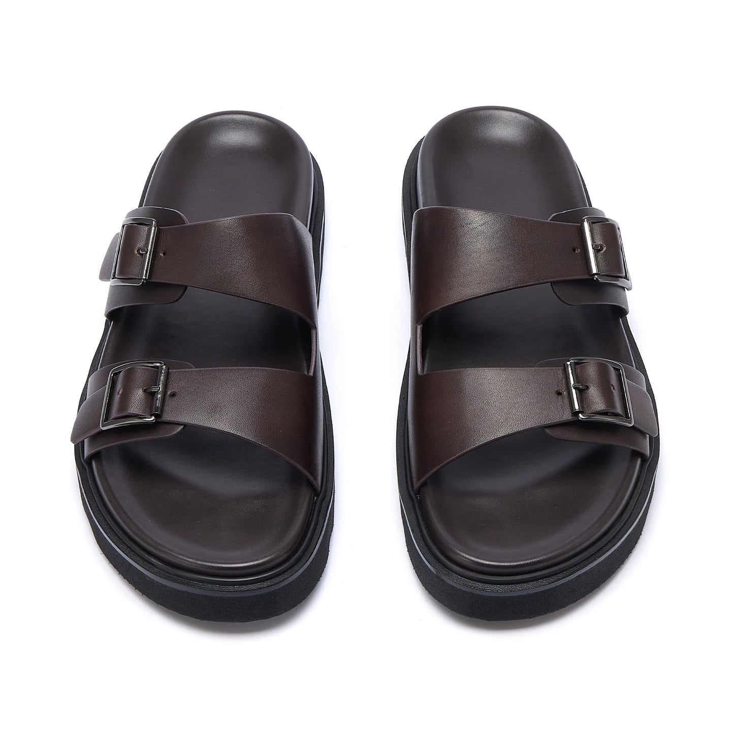 Trendy Leather Non-slip Sandals