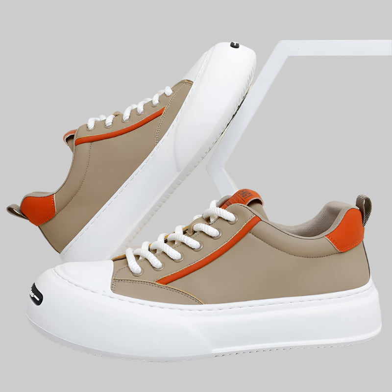 Leather Platform Classic Sneakers