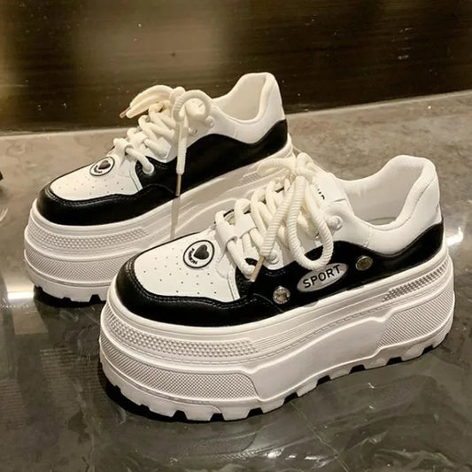 Thick Platform Breathable Sneakers