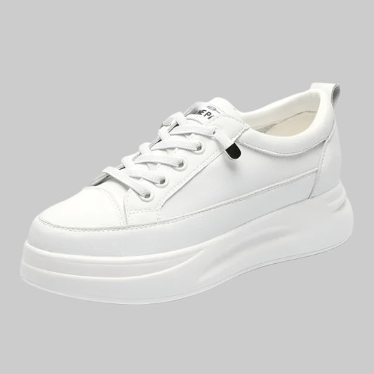 Breathable Genuine Leather Sneakers