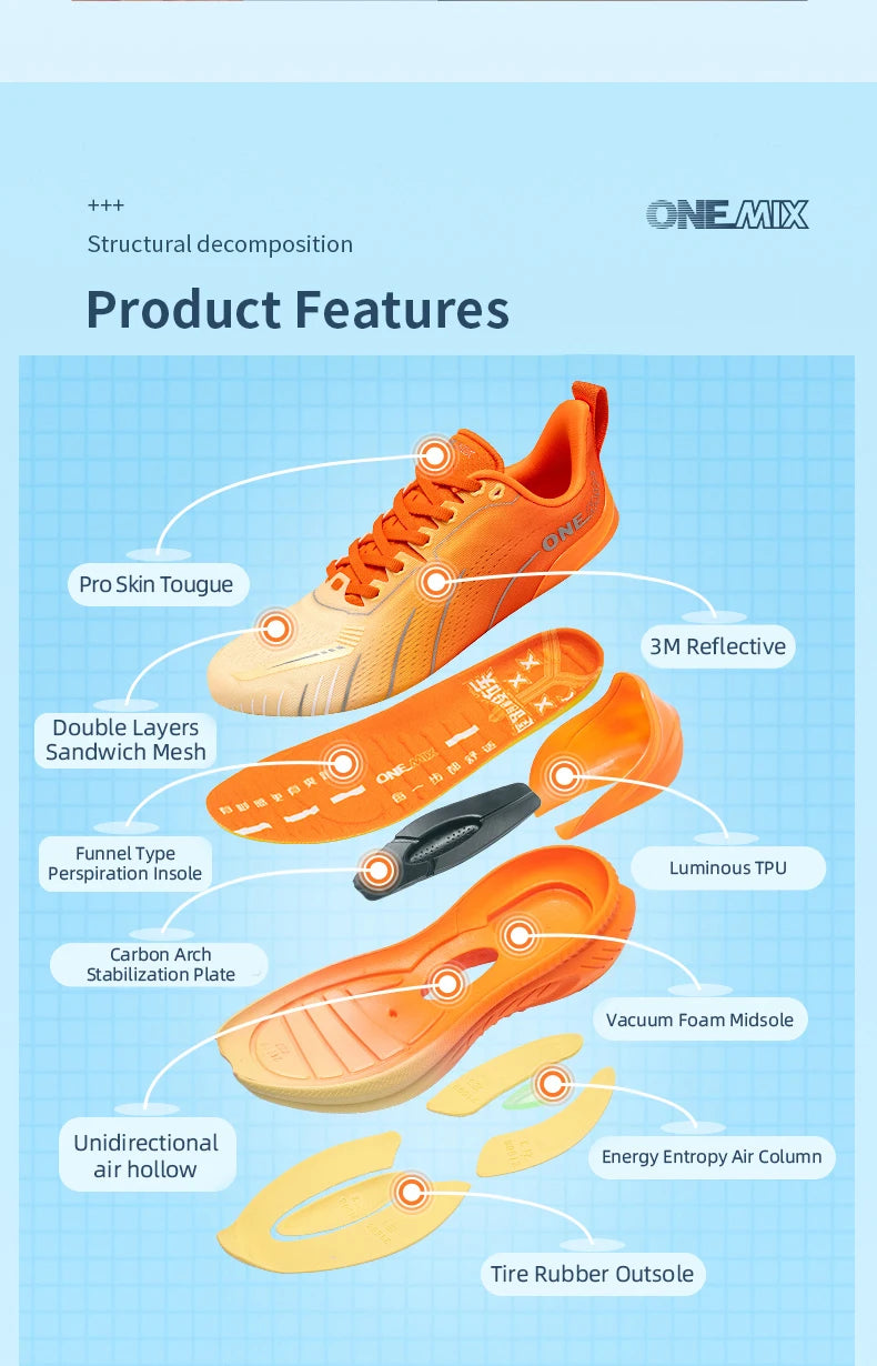 Supportive Cushioned Running Shoes Unisex