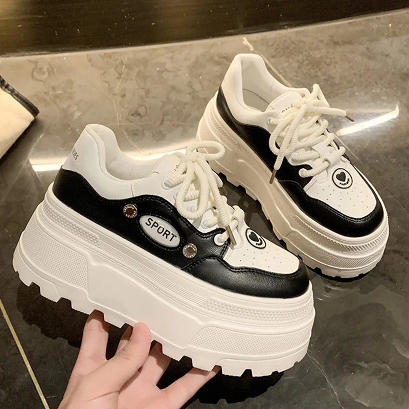 Versatile Platform Fashion Sneakers