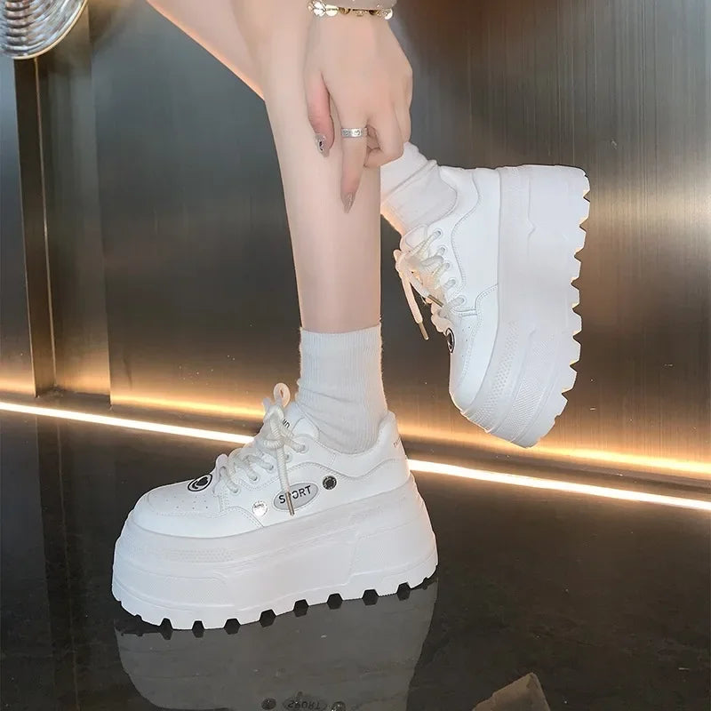 Thick Platform Breathable Sneakers