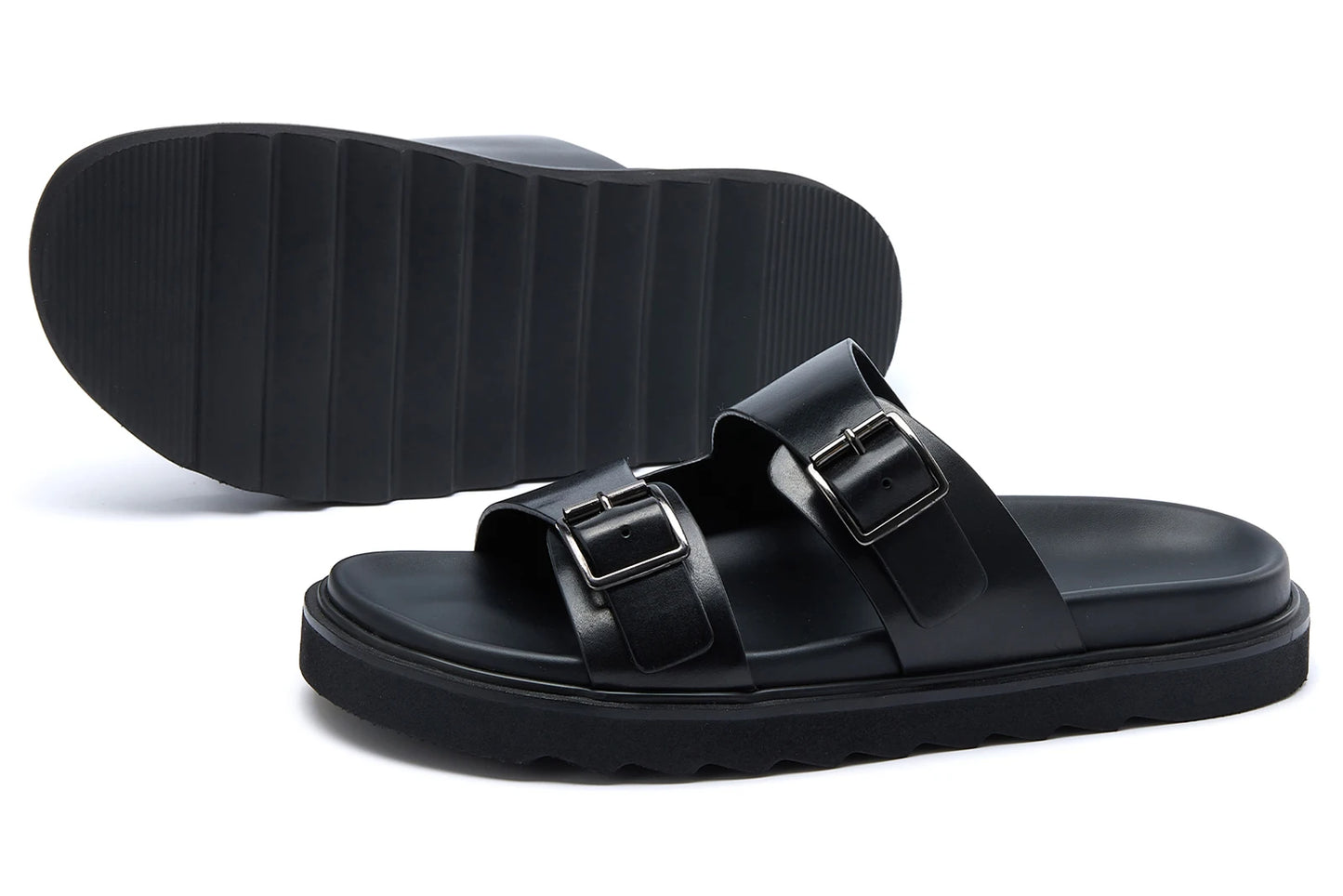 Trendy Leather Non-slip Sandals