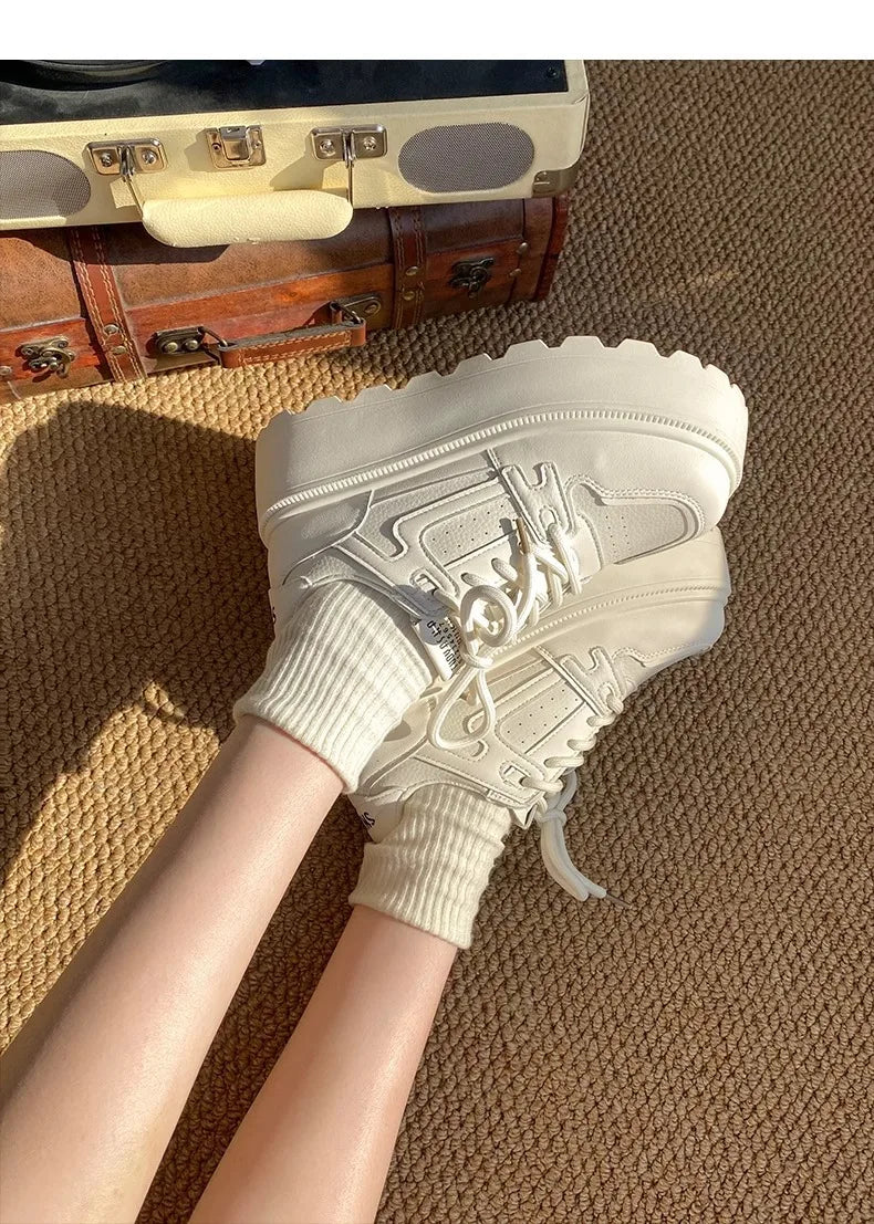 6cm Platform Chunky Sneakers