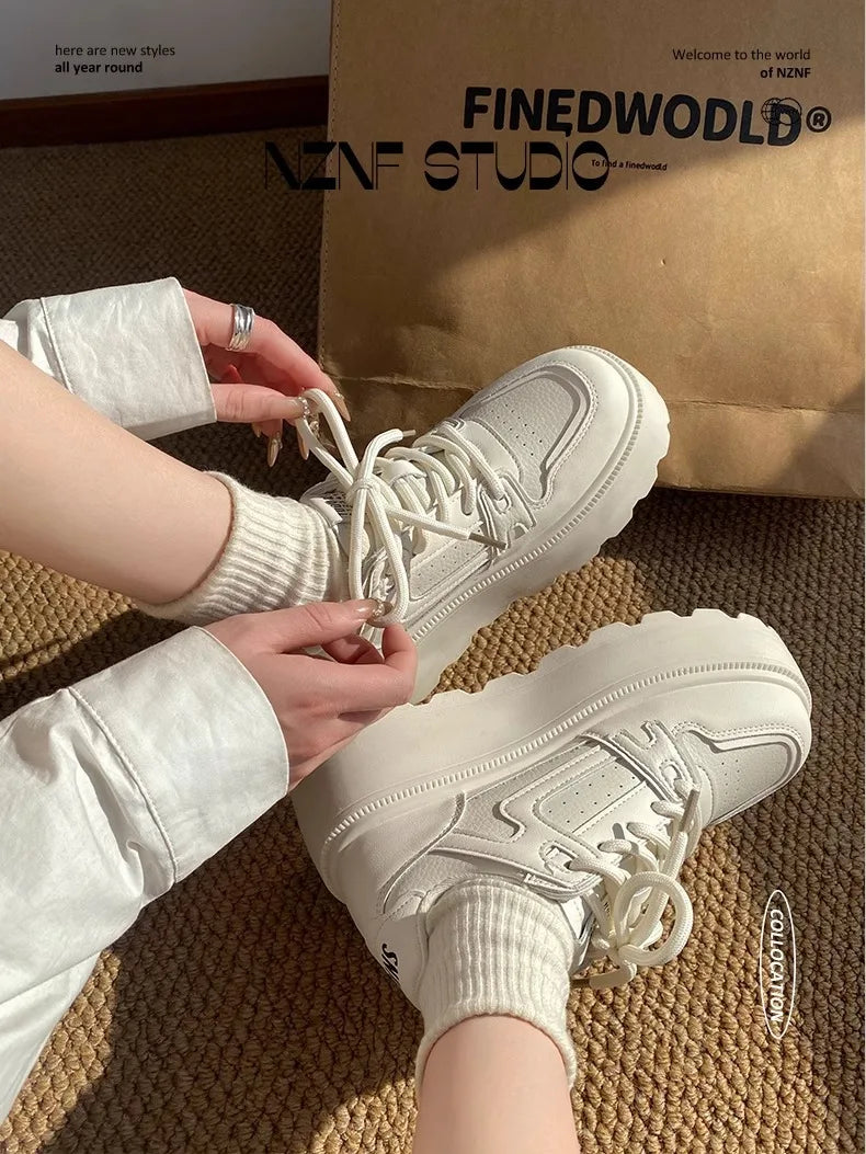 6cm Platform Chunky Sneakers