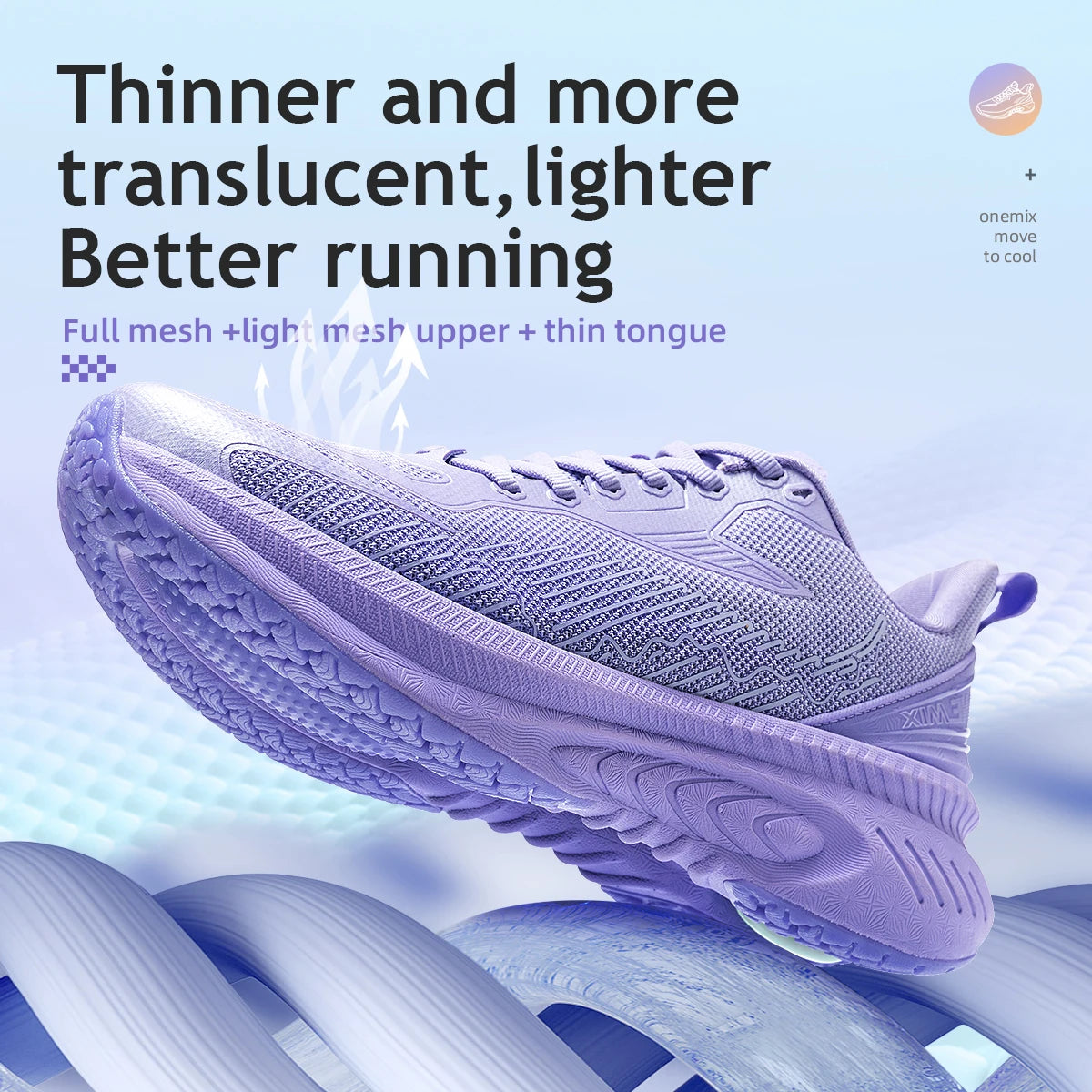 Shock-Absorbing Lightweight Running Sneakers