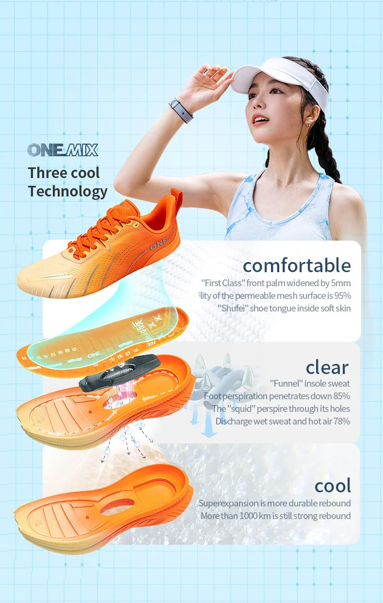 Supportive Cushioned Running Shoes Unisex