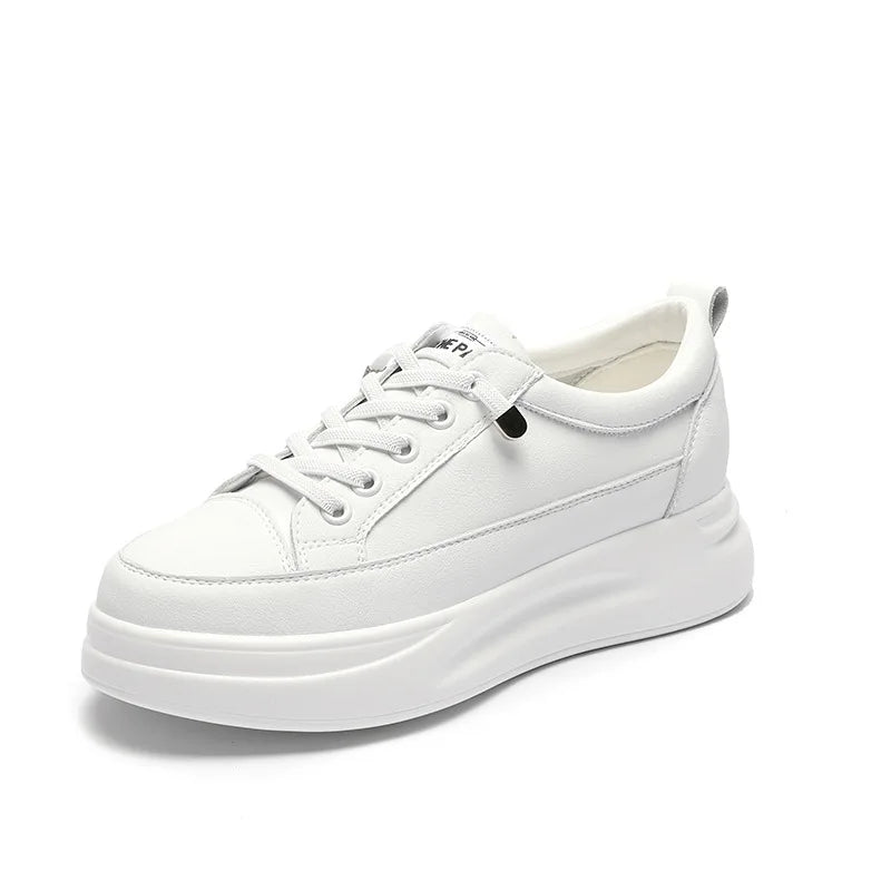 Breathable Genuine Leather Sneakers