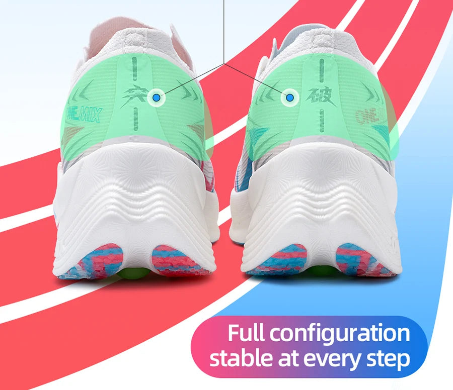 Carbon Plate Marathon Running Shoe Pro Tests Stable Support For Shock-absorbing Ultralight Bounce Sneakers