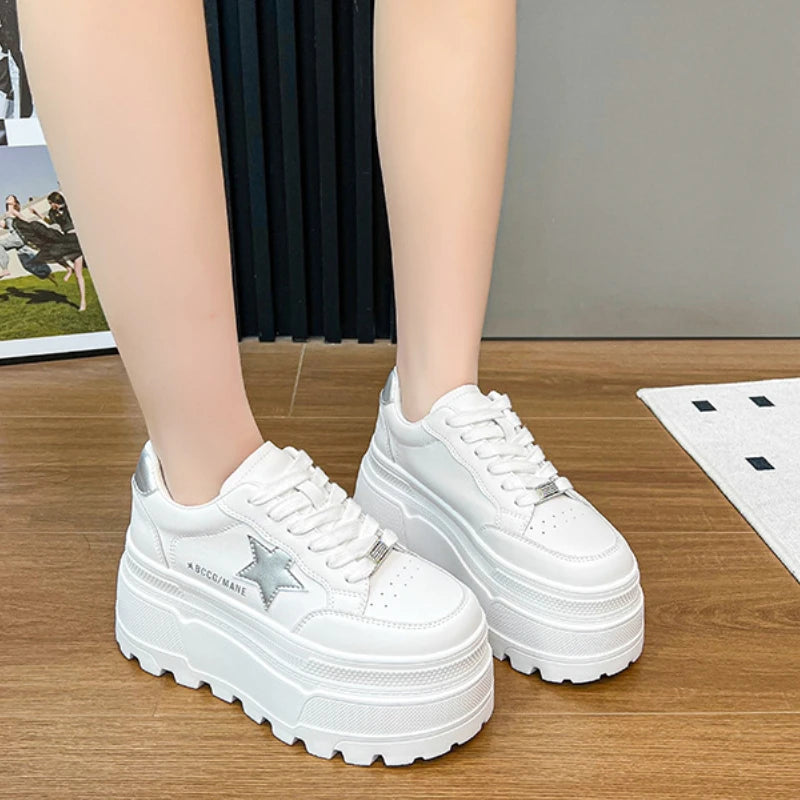 Platform Wedge Sneakers