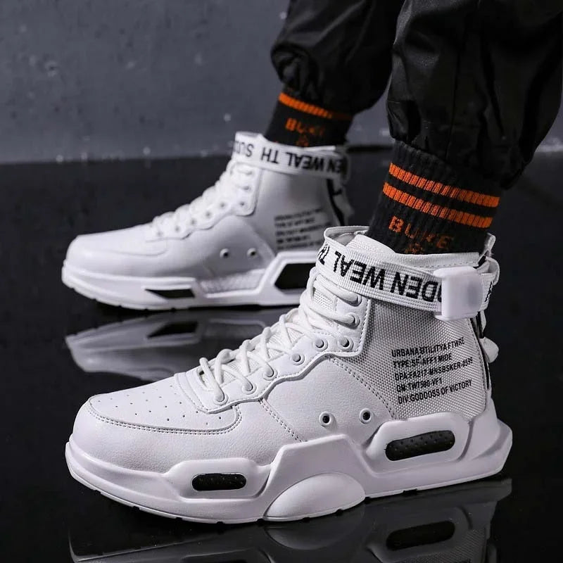 Trendy High-Top Off-Road Sneakers