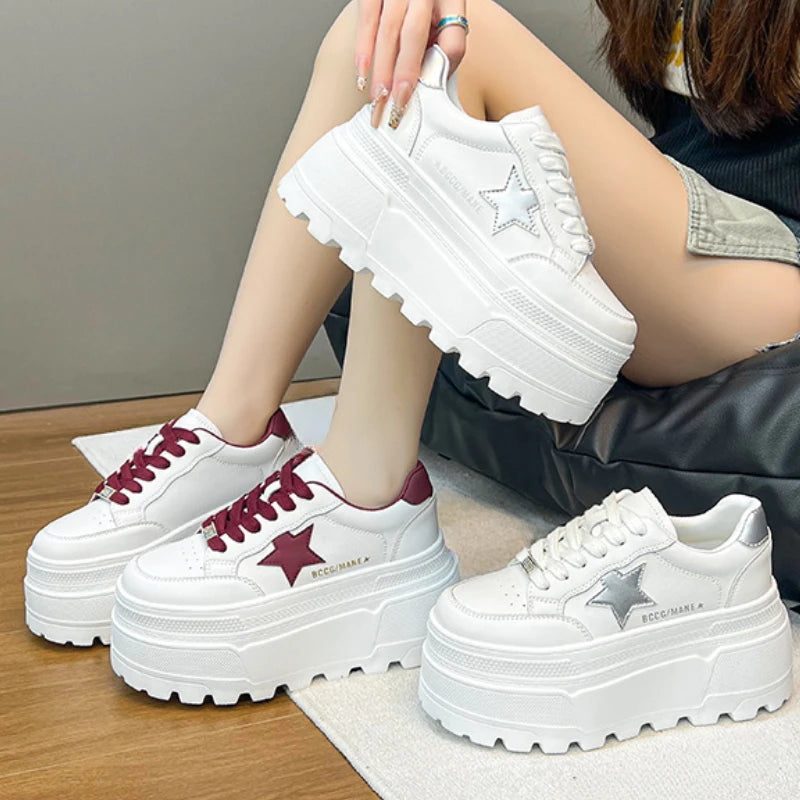 Platform Wedge Sneakers