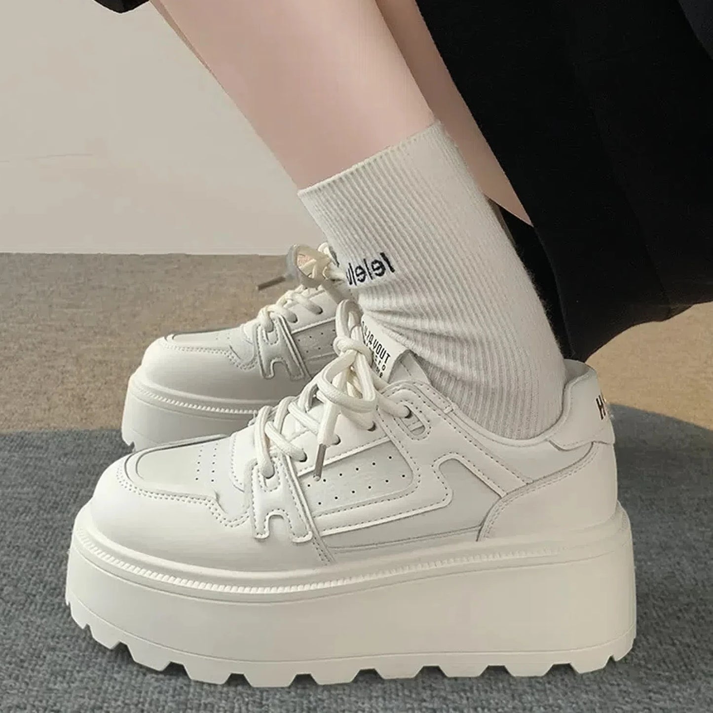 6cm Platform Chunky Sneakers