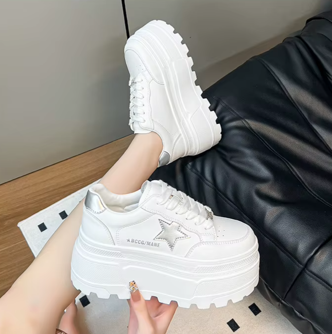 Platform Wedge Sneakers