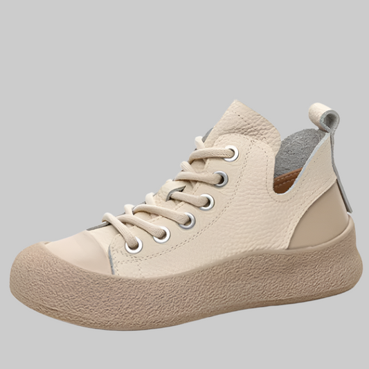 Premium Leather High Sneakers