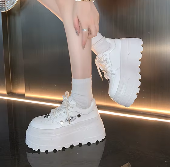 Thick Platform Breathable Sneakers