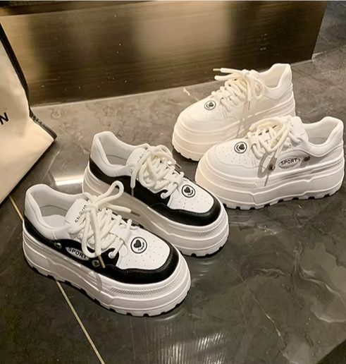 Thick Platform Breathable Sneakers