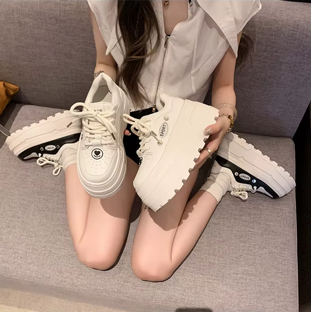 Versatile Platform Fashion Sneakers